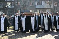  Божественная литургия и отпевание архимандрита Сергия (Шагаева) в Тихвинском храме Ногинска 